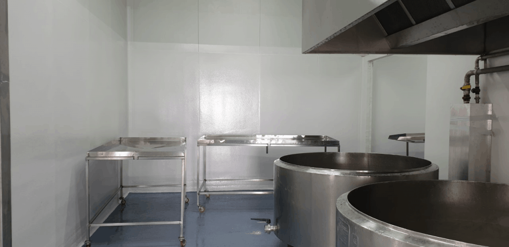 Dairy Facility Production - After LINE-X